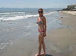 Hot fiancee having great sexual fun on vacation before wedding - homemade porn photos