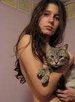 Hot pussy with pussy playing with her pierced pussy down there :) Nice girl loves cats and loves to finger her wishing sex vagina