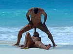 Amateur sex on the beach. Mature and young women fuck with their men on public beaches worldwide - amateur porn pictures