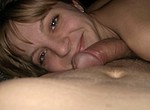 Charming young wife teasing husband and having amateur sex with him at home - amateur porn photos
