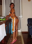 Homemade porn - middle-aged housewife stopped cooking a dinner to have quickie sex with husband. Their love making extended to 5 hours and they still could not get enough satisfied