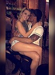 Blonde chick with sucha nice smile has picked up a black dude in the night bar and had interracial sex with him on the first date
