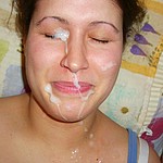Cute girls get facialized after blowjobs they did for boyfriendds. Awesome homemade cumshots on beautiful womens faces for your pleasure - amateur porn photos