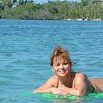 My wife swimming in the sea during her vacation days. See her swimming nude and showing naked tanned body for me and you - amateur porn pictures