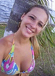 Beautiful smiling girl taking dressed and undressed selfie porn shots on vacation. See dressed in swimsuit and posing at the sea and then showing nude ass and pussy and fingering anal hole