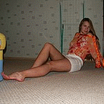 Eastern european amateur skinny girl posing nude at home and getting pictured by boyfriend