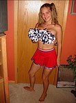 hot mature cheerleader having some passionate amateur sex